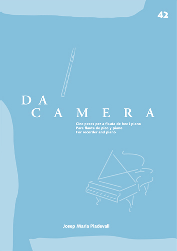 Da Camera 42: cinc peces per a flauta de bec i piano