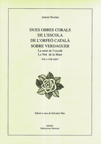 Dues obres corals sobre Verdaguer