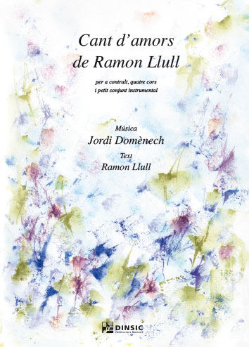 Cant d'amors de Ramon Llull (partitura del cor amb reducció de piano)