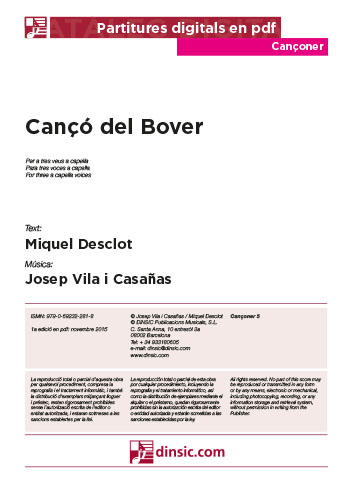 Cançó del Bover