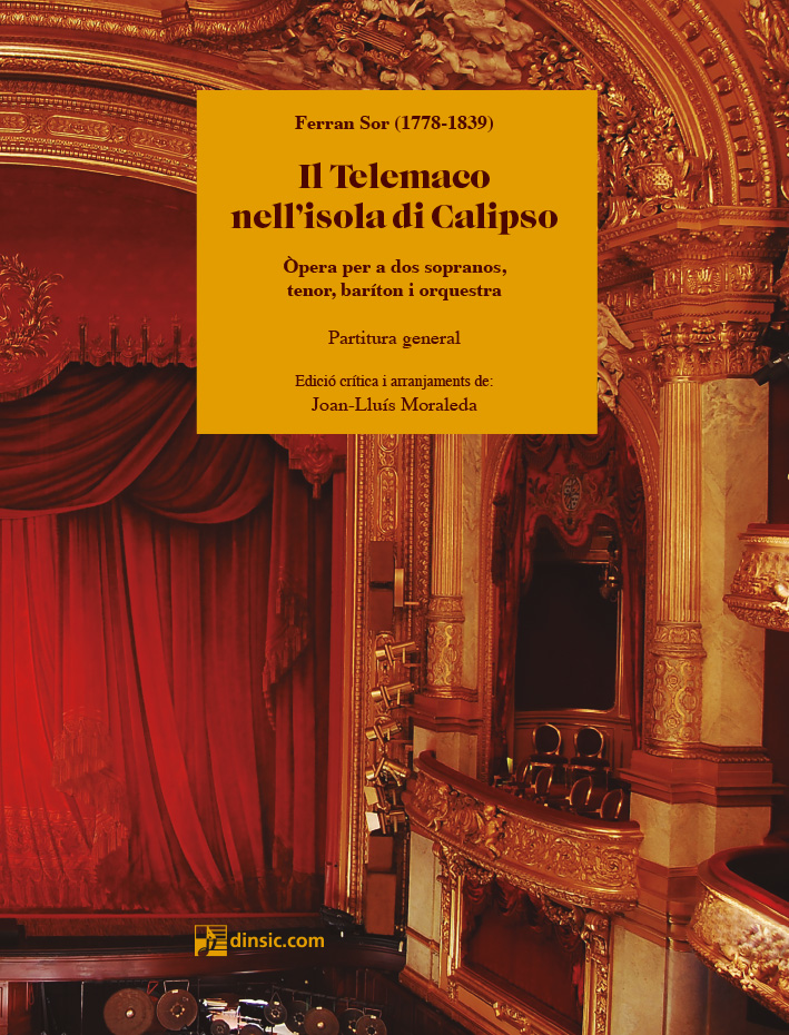 Il Telemaco nell'isola di Calipso (partitura general i particel·les)