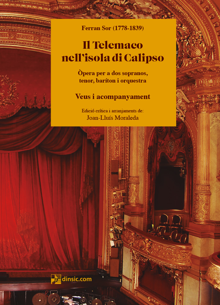 Il Telemaco nell'isola di Calipso (partitura de veus i acompanyament)